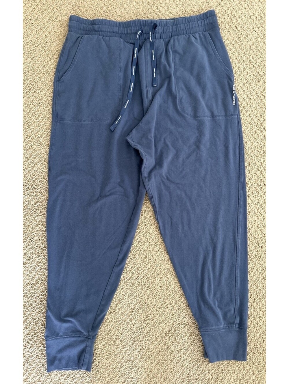 Pair of Thieves Mens Blue Ready For Everything Joggers Lounge Pants Large